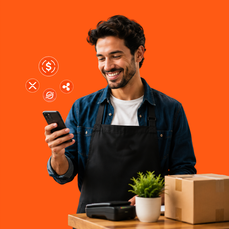 Merchant accepting digital payments
